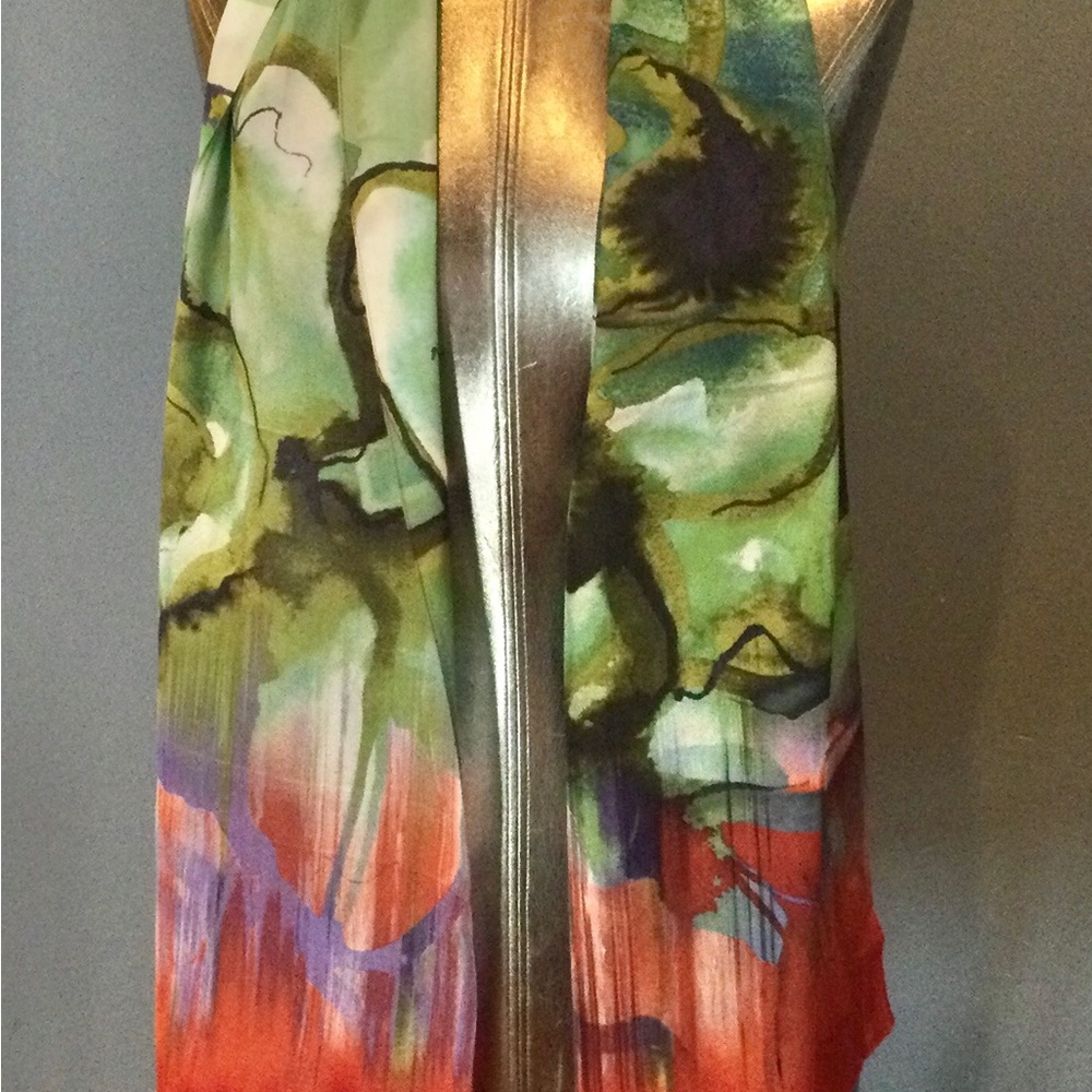 Cynthia Rowley Abstract Silk Scarf